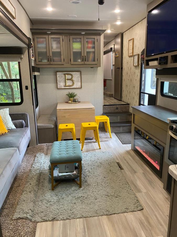 Cozy Rv Experience W/Pool+Spa Near Lake Conroe Willis Экстерьер фото